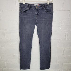 Cabi Women's Size 10 Jeans Slim Boyfriend Gray